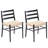 Paper Rope Metal Sidechair-893802947