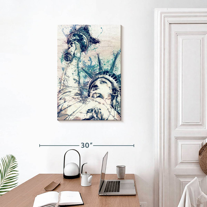 Aime Liberty NYC, 30" H x 20" W