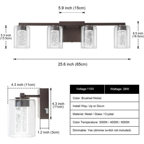 Dimensions du produit