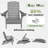 Outdoor Fire Pit Chairs Weather-Resistant HDPE Foldable Outdoor Adirondack Chair With Cup Holder-108075626