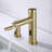 FontanaShowers Solo Brushed Gold Touchless Motion Activated Sink Faucet and Soap Dispenser