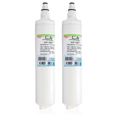 SGF-LB60 Rx Compatible Pharmaceuticals Refrigerator Water Filter for LT600P, 5231JA2006A (2 Pack).