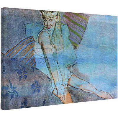 Parvez Taj - Wrapped Canvas Print