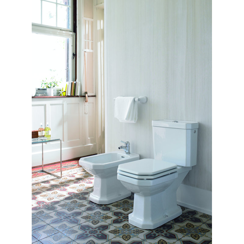 1.28 GPF (Water Efficient) Elongated Two-Piece Toilet (Seat Not Included)