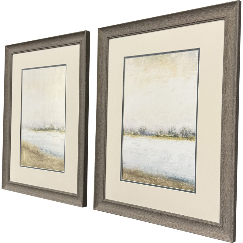 «Peaceful Lake», art encadré