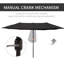 Parasol de plage 180 po Saahir