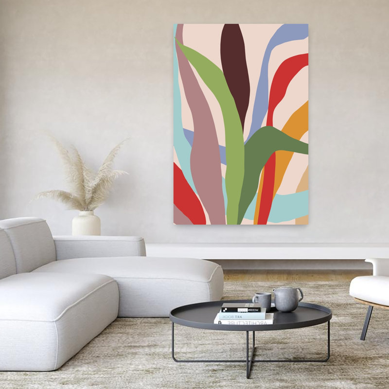 Art contemporain, art contemporain abstrait, H 60 po x l 40 po