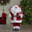 Figurine de Noël 18 pouces avec barbe bouclée et cadeaux