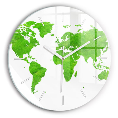 Glass Wall Clock