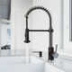 Edison 19" H 1-handle Pull-Down 2-Function Sprayer Kitchen Faucet