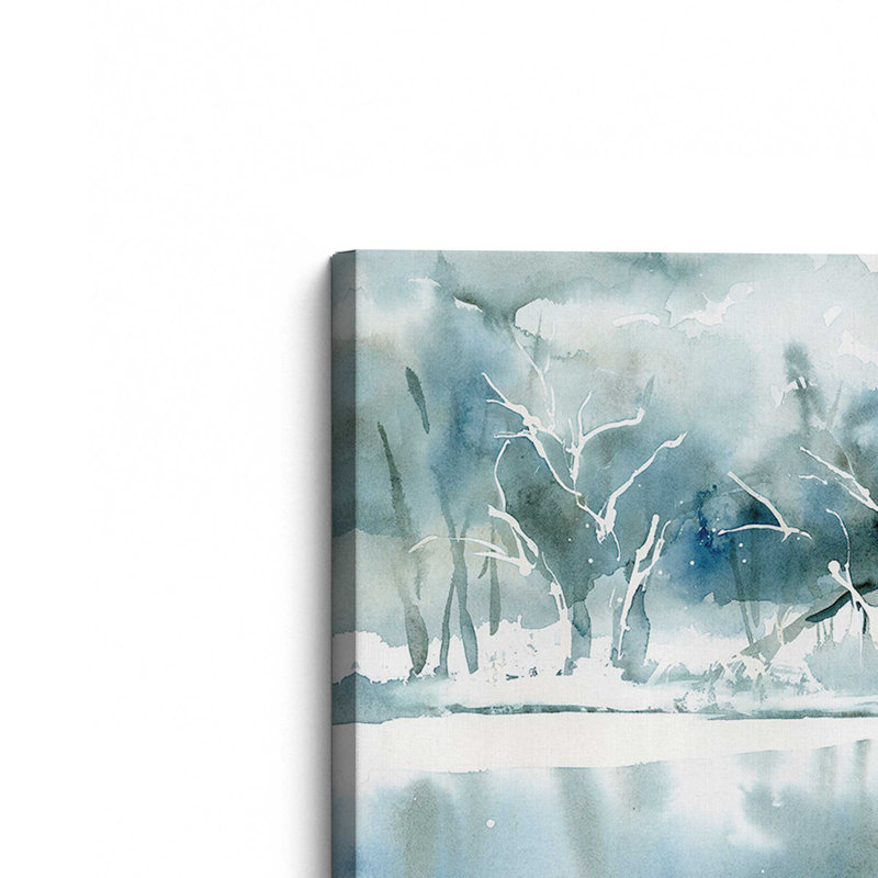 Imprimé sérénité «Frozen Forest», H 8 po x l 12 po x P 1,25 po, Toile tendue
