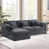 Dark Gray  Chenille