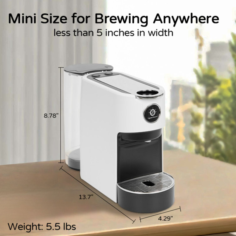 Espresso Coffee Machine With 2 Extraction Modes