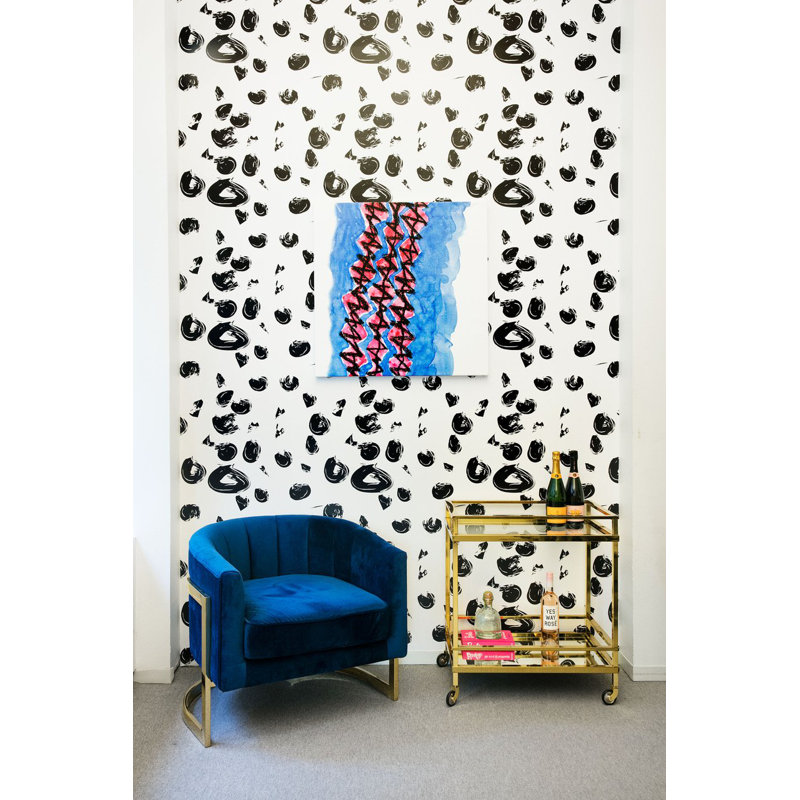 Bubble Stroke Wallpaper Roll by Jamie Graney, Vinyl