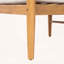 Canapé d'extérieur en bois d'acacia à gauche