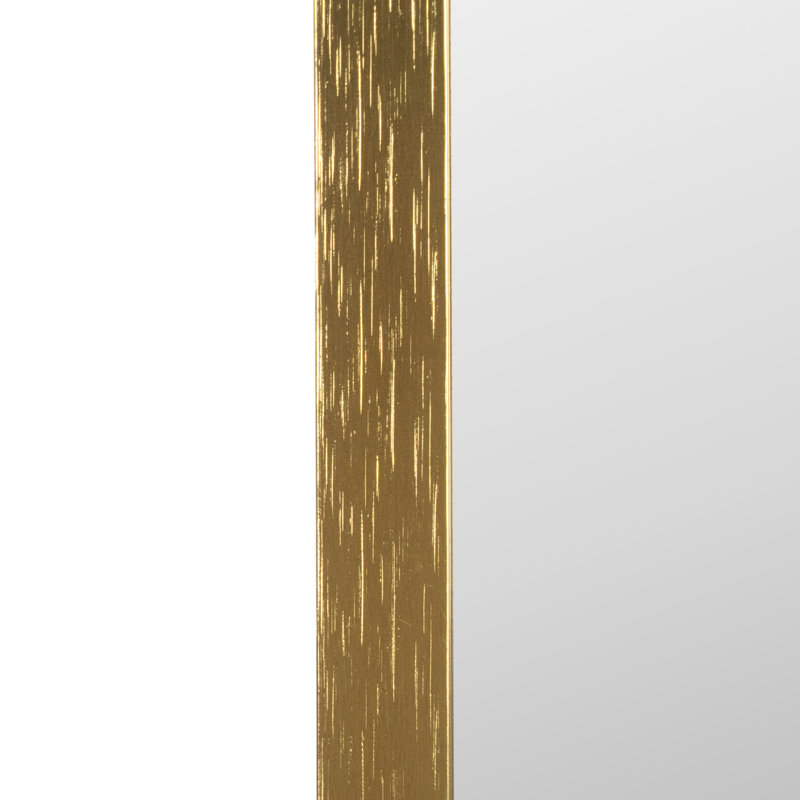 Adoraim Aluminium Rectangle Mirror, Gold, 100cm x 50cm