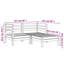 Tomohon 127cm Wide Rectangle Patio Sofa-173496197