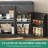 54'' Large Evynn With Led Light And 2 Drawers, Evynn With Trash Can Storage And Adjustable Shelves-64616172