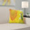 Magnifique tournesol en fleurs - coussin à imprimé floral