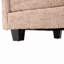 Canapé modulaire pour appartement, salon, canapé en L avec repose-pieds, support pour téléphone et port de charge USB-154355732