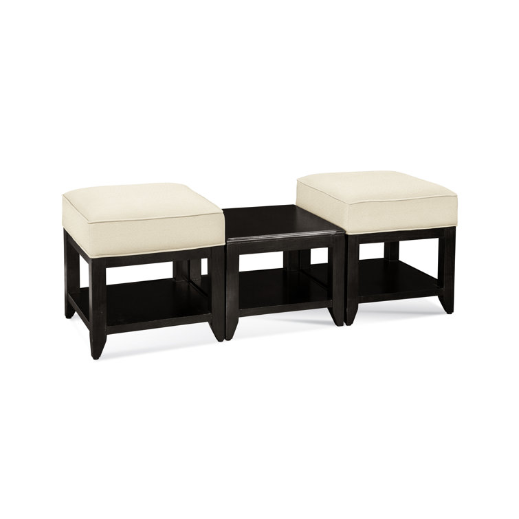 Elements Upholstered Cube Ottoman