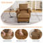 Fauteuil en similicuir avec repose-pieds l 44,5 po-1342293045-1356895049