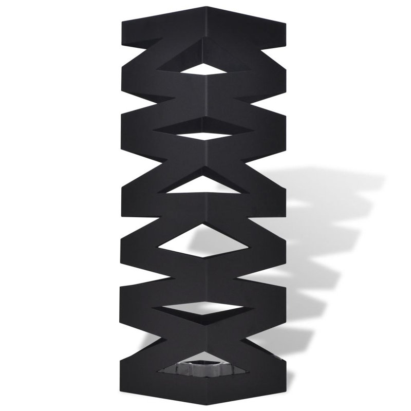 Steel Freestanding Umbrella Stand, Black