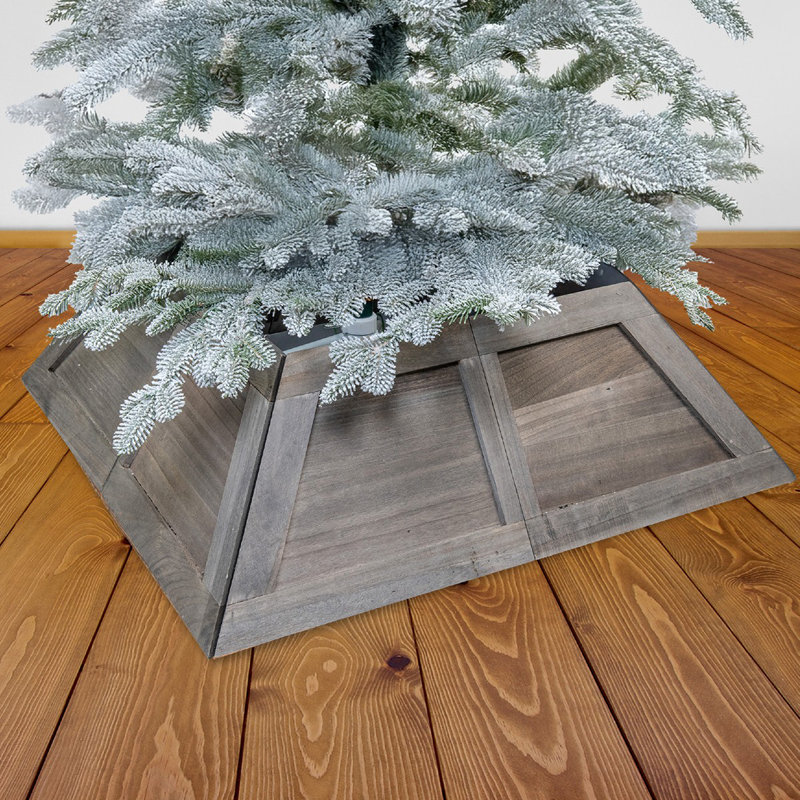 Collier d'arbre en bois, Gris