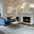 Contemporary Silver Hand Knotted Wool Modern Area Rug-91840339