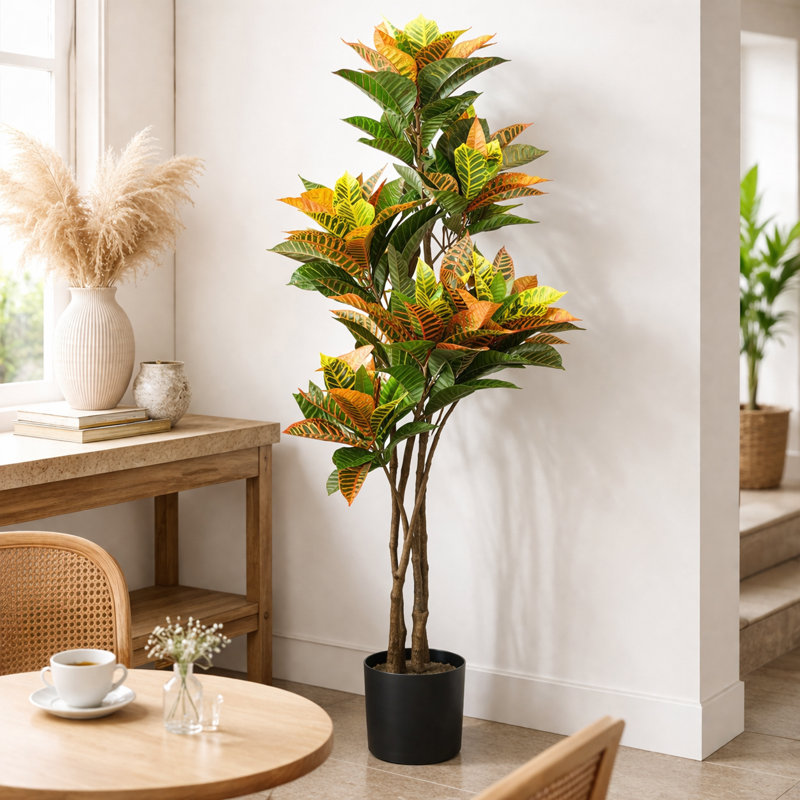 140cm Faux Tree in Pot Liner