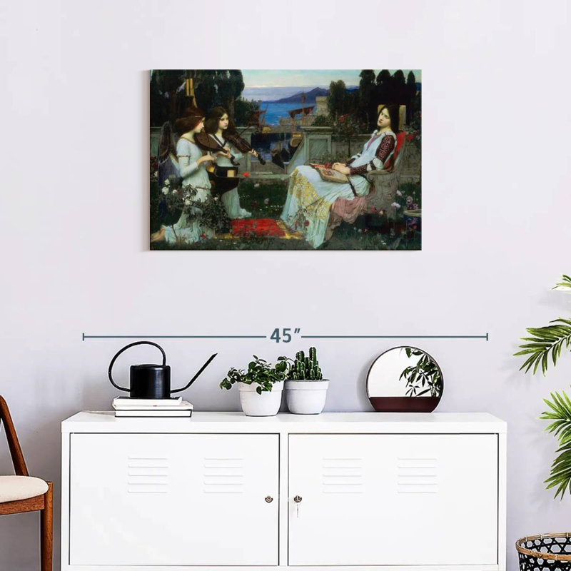 Adella Saint Cecilia, 20" H x 30" W