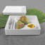 Boîte à bento à deux compartiments cabana