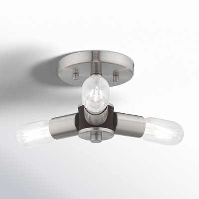 Martella 3 Light Semi Flush Mount