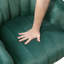 Fauteuil d'appoint moderne en velours-247512917