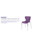 Chaise empilable en plastique Lowell-33980369-126594439