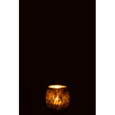 Cozy Glass Tabletop Tealight Holder