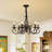 Dirksen 6 - Light Iron Dimmable Chandelier-1448807263
