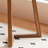 Brown Rectangular Solid Wood desks-107442465