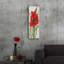 «Red Simplicity I» par James Wiens, art mural en verre acrylique-322804681