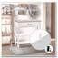 Console de couloir de style nordique avec tiroir et tablettes