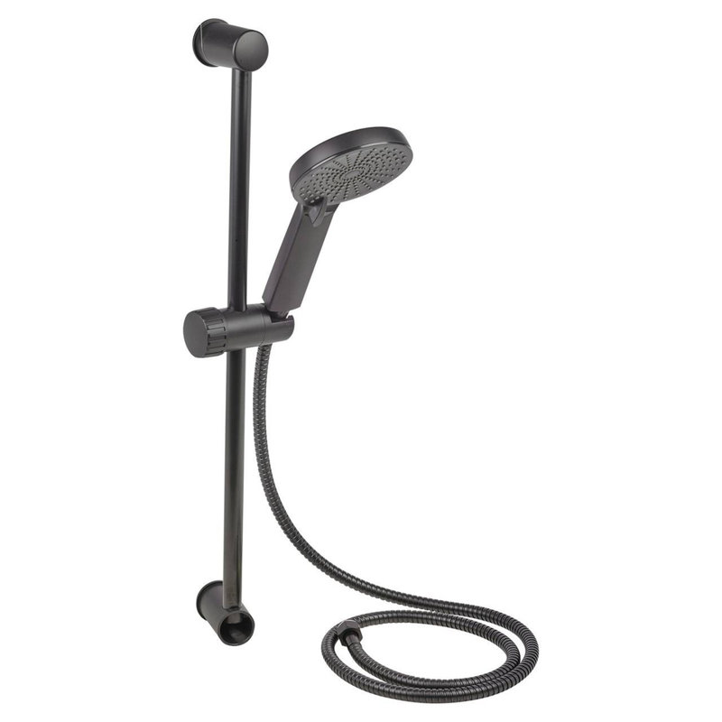 Matt Black Shower Set