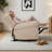 zero clearance recliner  Power Recliner Chair with Rolled Arm & USB-A/C Ports, Fabric-328140320