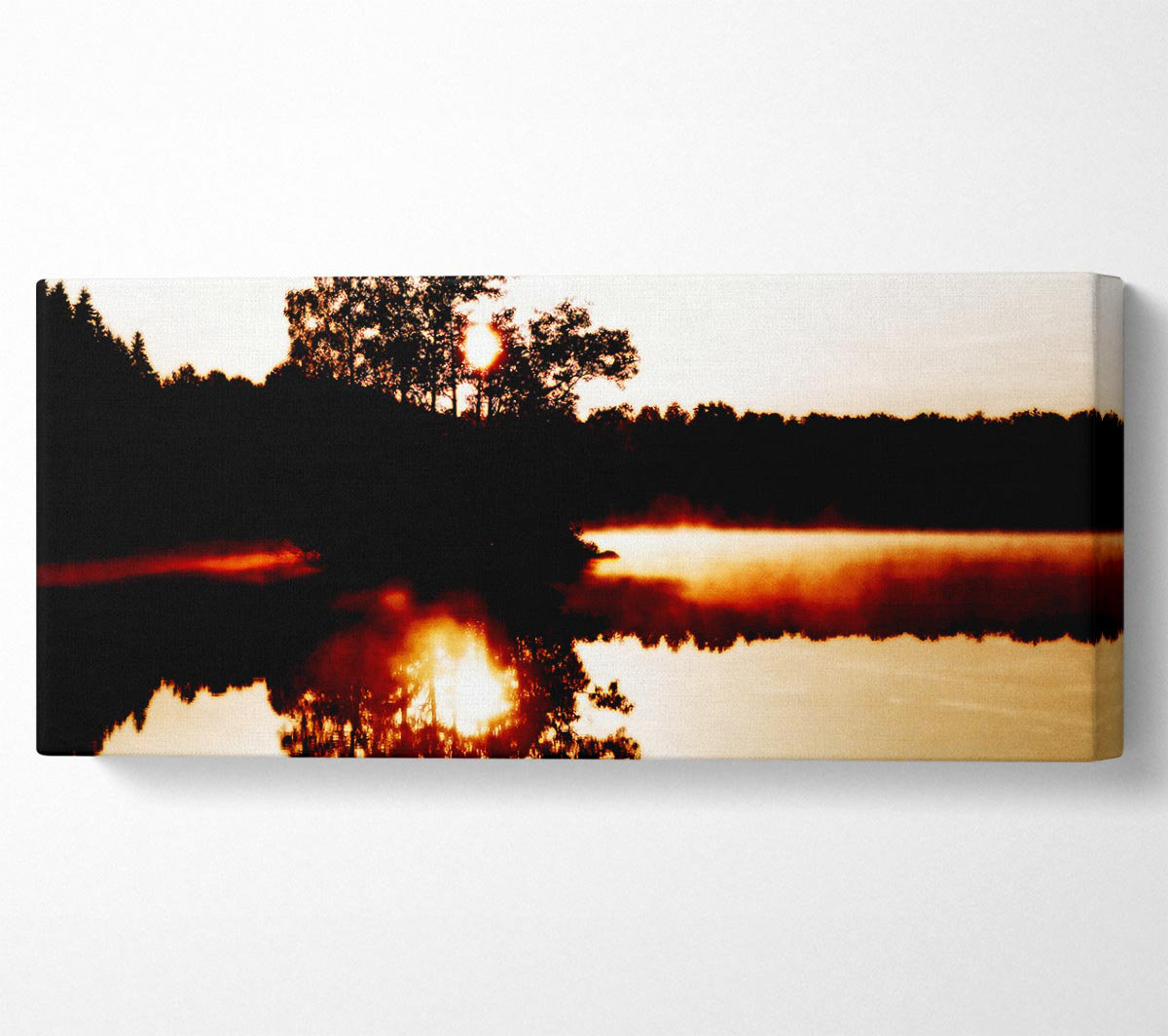 Ebern Designs River Reflections - Wrapped Canvas Art Prints | Wayfair.co.uk