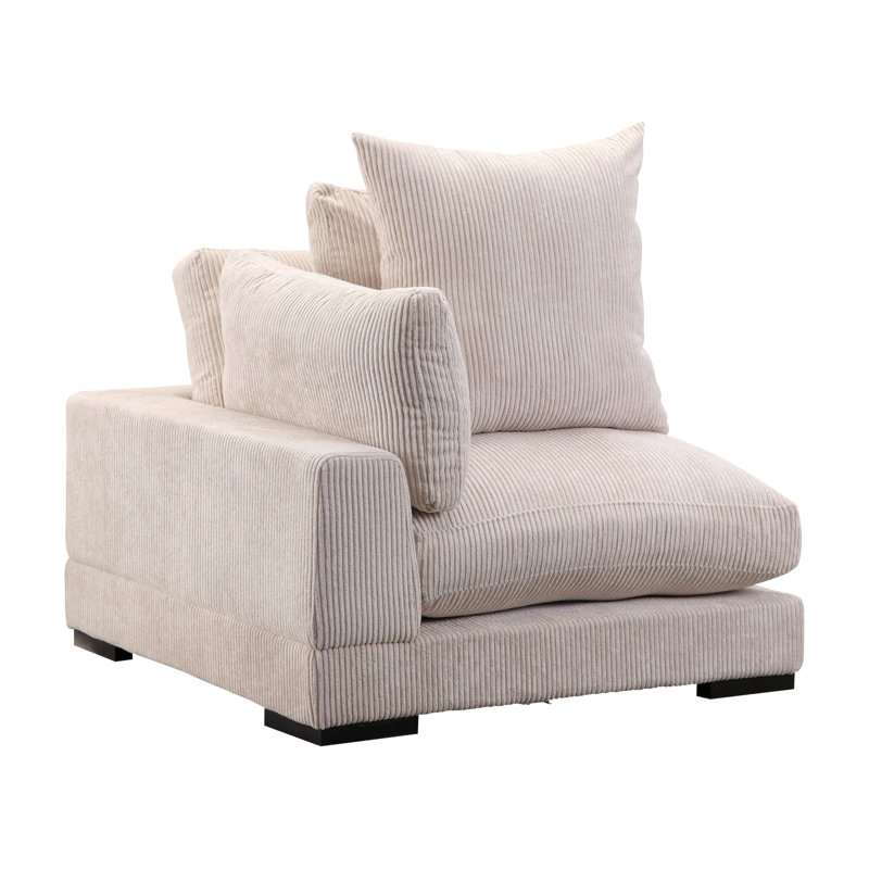 Tumble Armchair, White