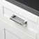 GlideRite Hardware 4-3/4 in. Squared Backplate 3-3/4 in. Centre to Centre, 5342-96