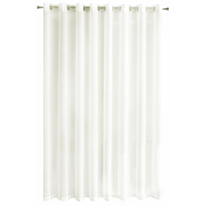 Lucy Eyelet Single Curtain, Cream