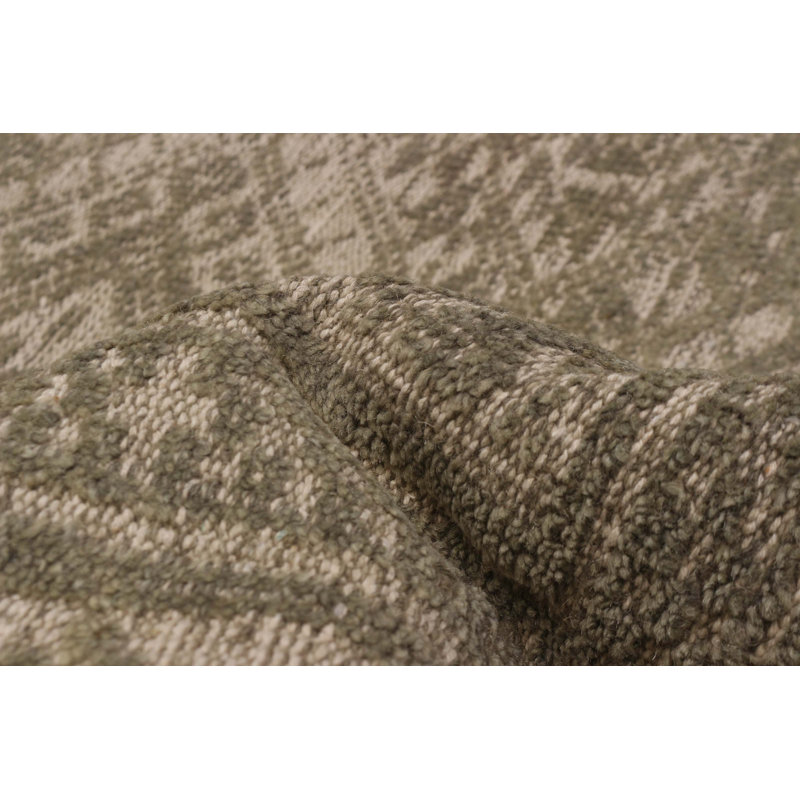 Tapis vert foncé Tangier 5 pi 5 po x 8 pi 5 po