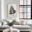 «Black and White Botanicals II», reproduction sur toile avec cadre-628473910-628473909