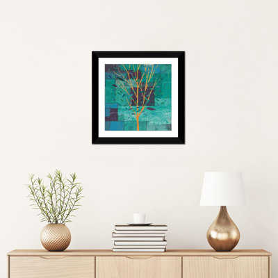 « aquarelle forest v », impression sur toile tendue