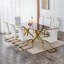 Ensemble de salle à manger 9 pièces Contemporary Glam-854250957-854250967-844563417